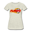 Fort Wayne Flames Women’s T-Shirt - heather oatmeal
