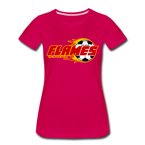 Fort Wayne Flames Women’s T-Shirt - dark pink
