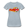 Fort Wayne Flames Women’s T-Shirt - heather ice blue