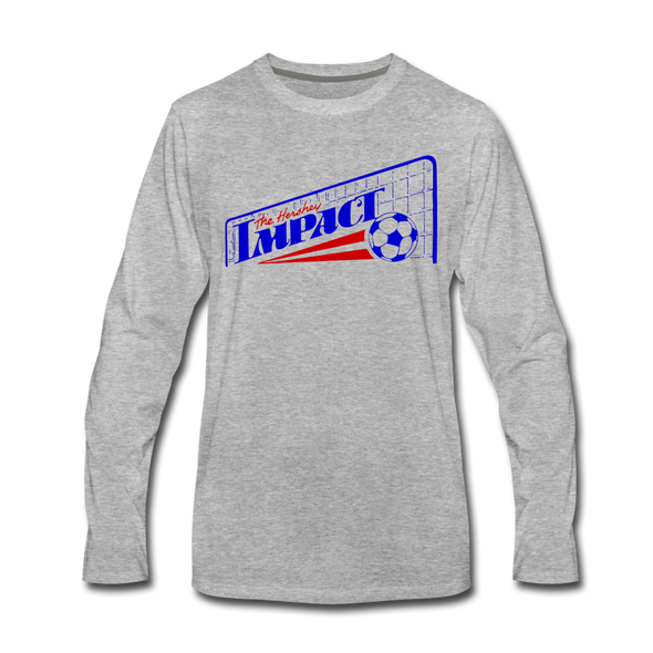 Hershey Impact Long Sleeve T-Shirt - heather gray
