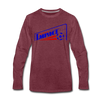 Hershey Impact Long Sleeve T-Shirt - heather burgundy