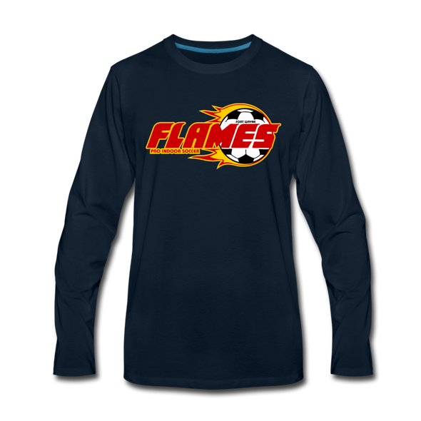 Fort Wayne Flames Long Sleeve T-Shirt - deep navy