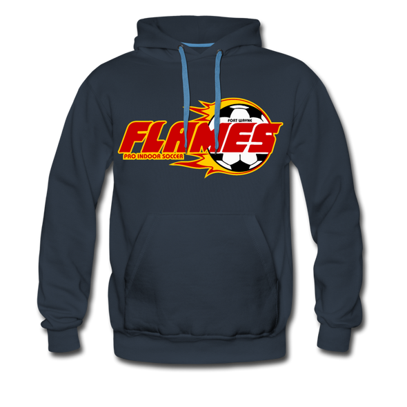 Fort Wayne Flames Hoodie (Premium) - navy