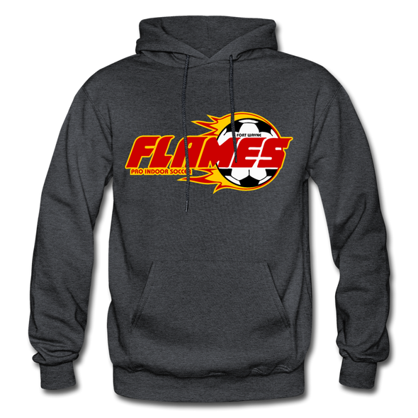 Fort Wayne Flames Hoodie - charcoal gray