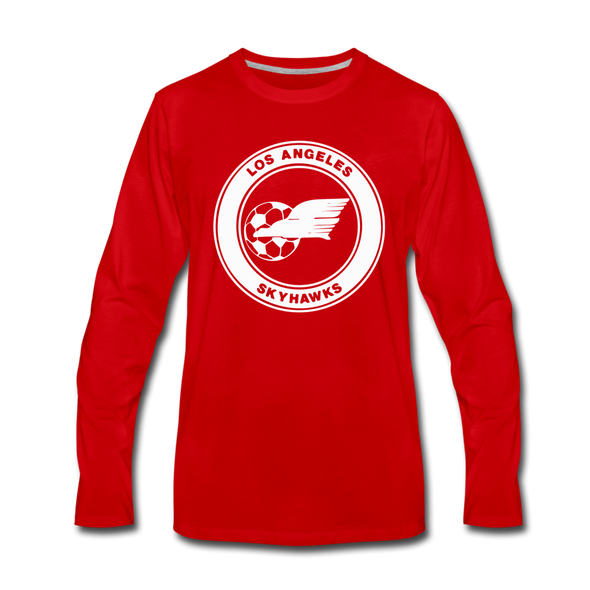 Los Angeles Skyhawks Long Sleeve T-Shirt - red