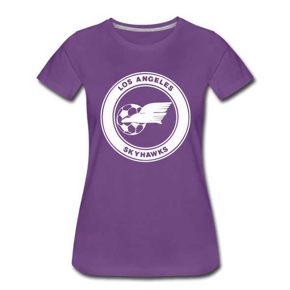Los Angeles Skyhawks Women’s T-Shirt - purple