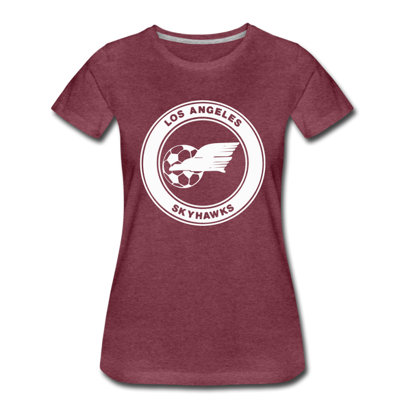 Los Angeles Skyhawks Women’s T-Shirt - heather burgundy