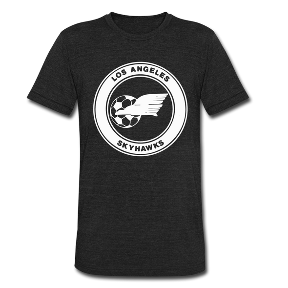 Los Angeles Skyhawks T-Shirt (Tri-Blend Super Light) - heather black