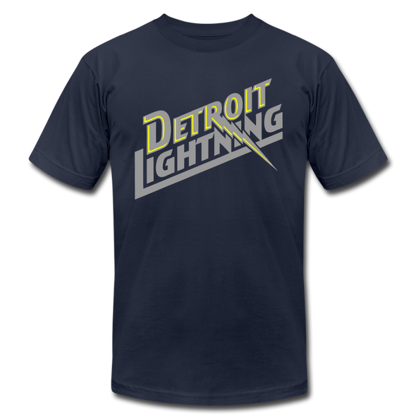 Detroit Lightning T-Shirt (Premium Lightweight) - navy