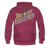 Detroit Lightning Hoodie (Premium) - burgundy