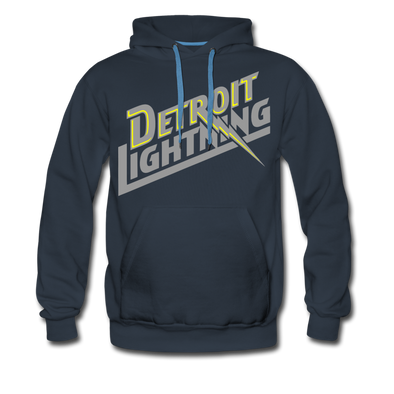 Detroit Lightning Hoodie (Premium) - navy