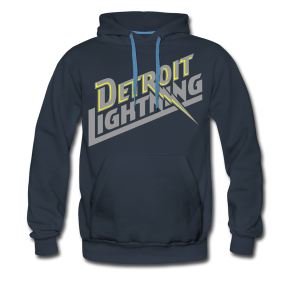 Detroit Lightning Hoodie (Premium) - navy