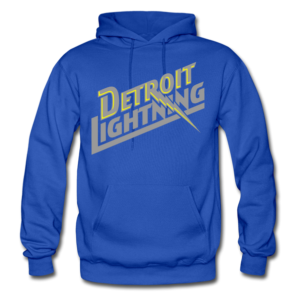 Detroit Lightning Hoodie - royal blue