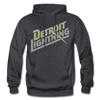Detroit Lightning Hoodie - charcoal gray
