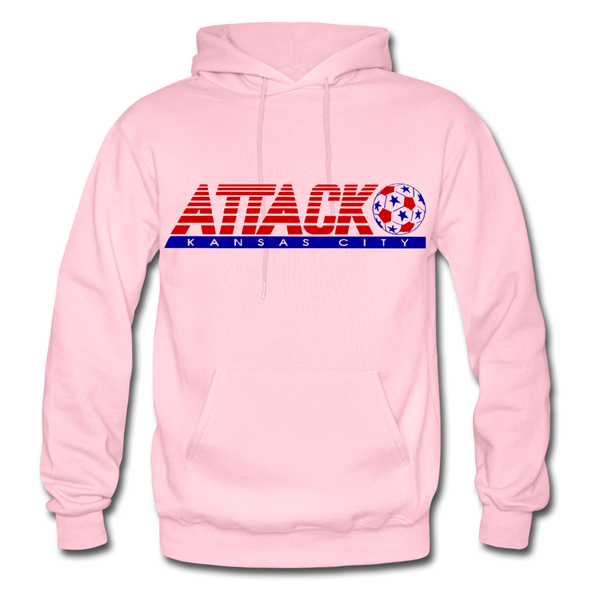 Kansas City Attack Hoodie - light pink