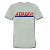 Kansas City Attack T-Shirt (Tri-Blend Super Light) - heather gray