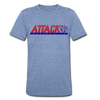 Kansas City Attack T-Shirt (Tri-Blend Super Light) - heather Blue
