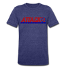 Kansas City Attack T-Shirt (Tri-Blend Super Light) - heather indigo