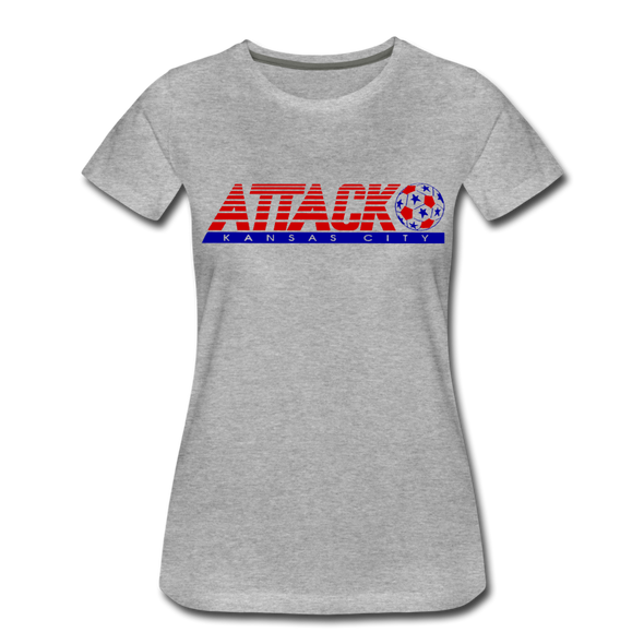 Kansas City Attack Women’s T-Shirt - heather gray