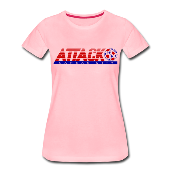 Kansas City Attack Women’s T-Shirt - pink