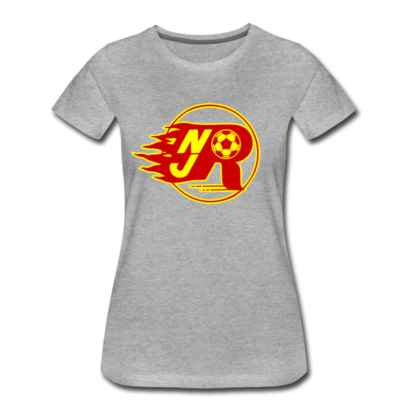 New Jersey Rockets Women’s T-Shirt - heather gray