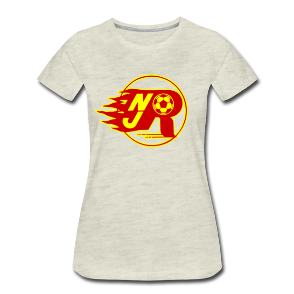 New Jersey Rockets Women’s T-Shirt - heather oatmeal