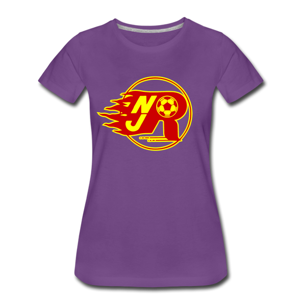 New Jersey Rockets Women’s T-Shirt - purple