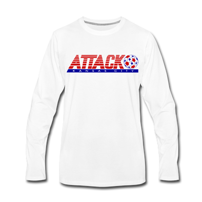 Kansas City Attack Long Sleeve T-Shirt - white