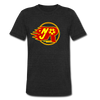 New Jersey Rockets T-Shirt (Tri-Blend Super Light) - heather black