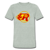 New Jersey Rockets T-Shirt (Tri-Blend Super Light) - heather gray