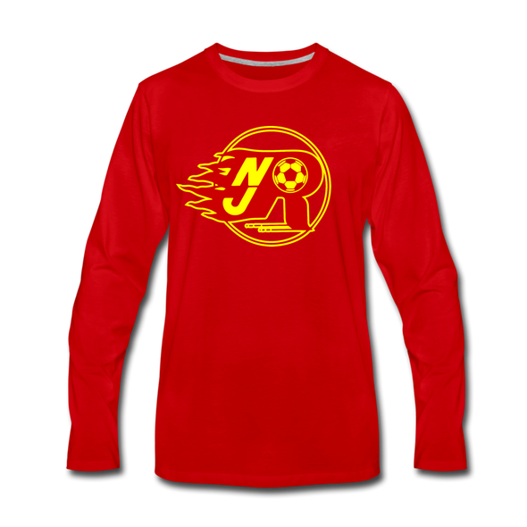 New Jersey Rockets Long Sleeve T-Shirt - red