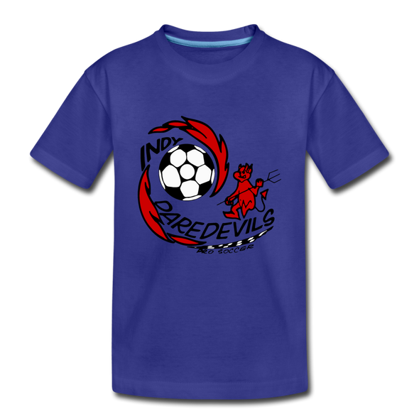 Indy Daredevils T-Shirt (Youth) - royal blue