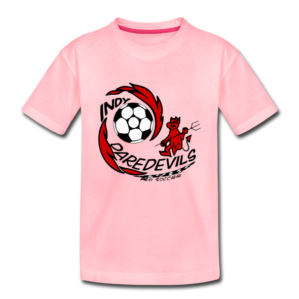 Indy Daredevils T-Shirt (Youth) - pink