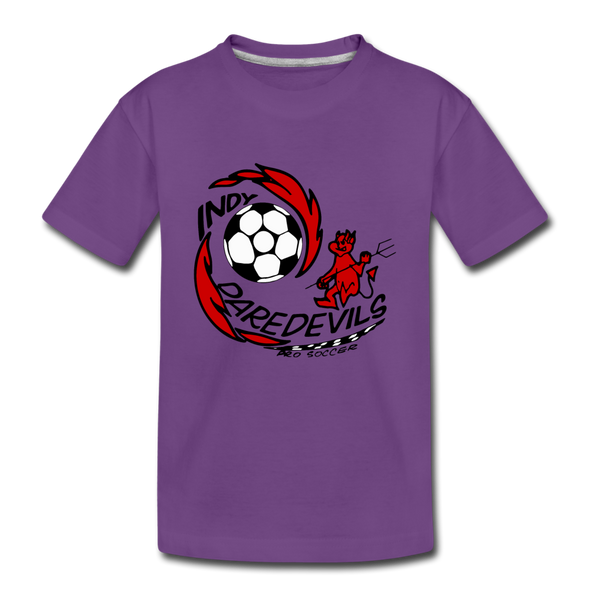 Indy Daredevils T-Shirt (Youth) - purple