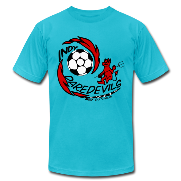 Indy Daredevils T-Shirt (Premium Lightweight) - turquoise