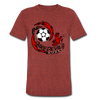 Indy Daredevils T-Shirt (Tri-Blend Super Light) - heather cranberry
