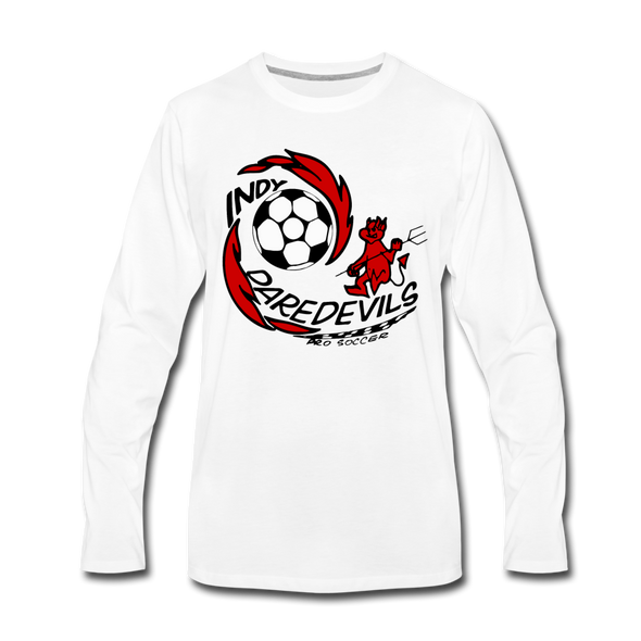 Indy Daredevils Long Sleeve T-Shirt - white