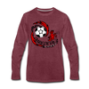 Indy Daredevils Long Sleeve T-Shirt - heather burgundy