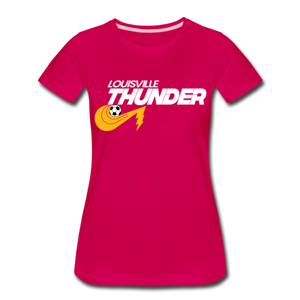 Louisville Thunder Women’s T-Shirt - dark pink