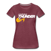 Louisville Thunder Women’s T-Shirt - heather burgundy