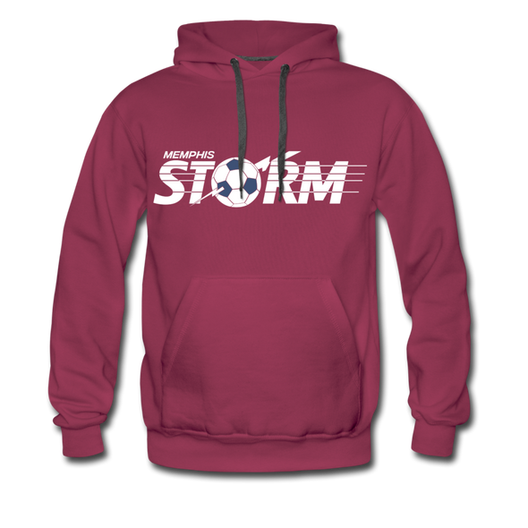 Memphis Storm Hoodie (Premium) - burgundy