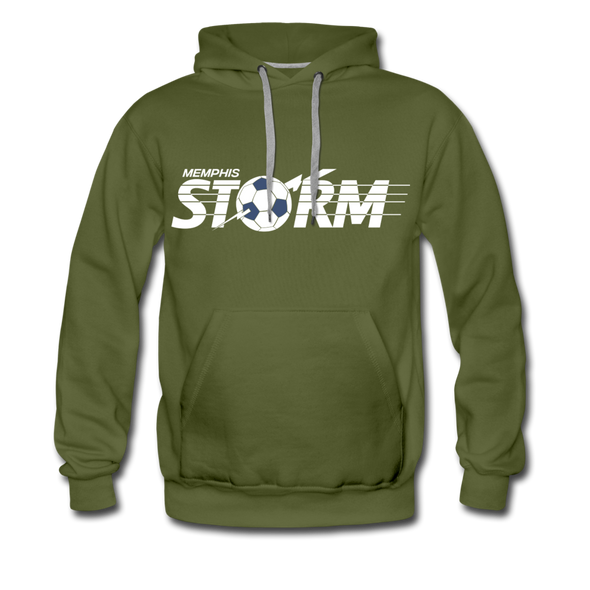 Memphis Storm Hoodie (Premium) - olive green