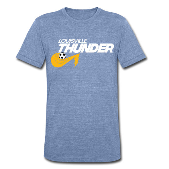 Louisville Thunder T-Shirt (Tri-Blend Super Light) - heather Blue