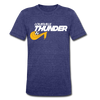 Louisville Thunder T-Shirt (Tri-Blend Super Light) - heather indigo