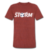 Memphis Storm T-Shirt (Tri-Blend Super Light) - heather cranberry