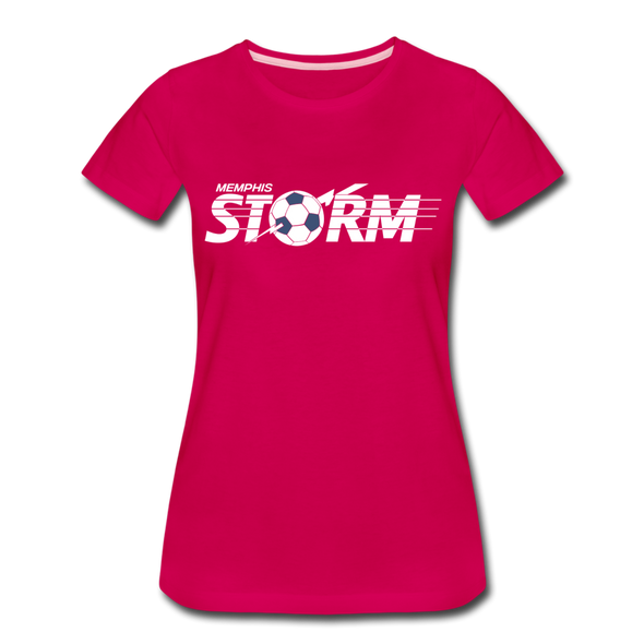 Memphis Storm Women’s T-Shirt - dark pink
