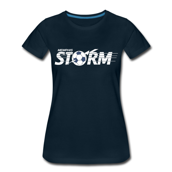 Memphis Storm Women’s T-Shirt - deep navy