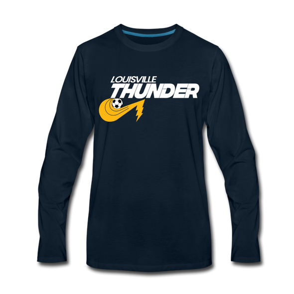 Louisville Thunder Long Sleeve T-Shirt - deep navy