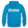 Memphis Storm Hoodie - turquoise