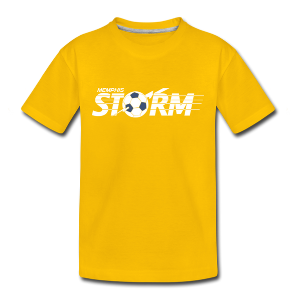 Memphis Storm T-Shirt (Youth) - sun yellow